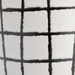 Habitat Grid Set Of 4 Mugs - White -Chic Household Items 1402944 R B001