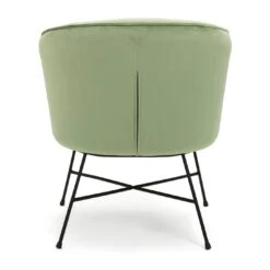 Habitat Jax Metal Accent Chair - Mint Green -Chic Household Items 1403950 R Z003A
