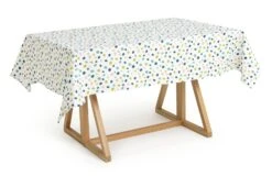 Habitat Spot Wipe Clean Table Cloth - Multicoloured -Chic Household Items 1483932 R Z002A