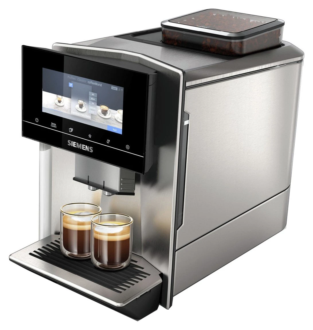 Siemens TQ905GB3 EQ900 Bean To Cup Coffee Machine 2 Siemens TQ905GB3 EQ900 Bean To Cup Coffee Machine - Image 2