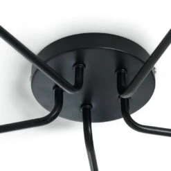 Habitat Rayner Steel 5 Light LED Flush Ceiling Light - Black 12 Habitat Rayner Steel 5 Light LED Flush Ceiling Light - Black -Chic Household Items 1518261 R Z004A