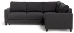 Habitat Seattle Right Corner Fabric Sofa Bed - Charcoal -Chic Household Items 1834196 R Z002A