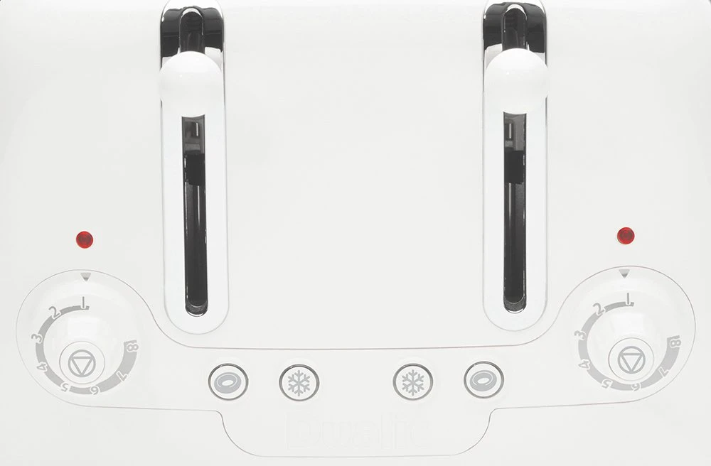 Dualit DPP4 Lite 4 Slice Toaster - White 2 Dualit DPP4 Lite 4 Slice Toaster - White - Image 2