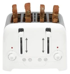 Dualit DPP4 Lite 4 Slice Toaster - White 8 Dualit DPP4 Lite 4 Slice Toaster - White -Chic Household Items 1930117 R Z003A