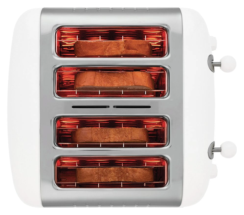 Dualit DPP4 Lite 4 Slice Toaster - White 4 Dualit DPP4 Lite 4 Slice Toaster - White - Image 4