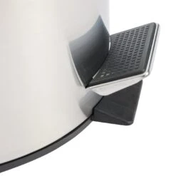 Habitat 12 Litre Round Pedal Bin - Silver -Chic Household Items 1933286 R Z003A