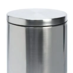 Habitat 12 Litre Round Pedal Bin - Silver -Chic Household Items 1933286 R Z004A