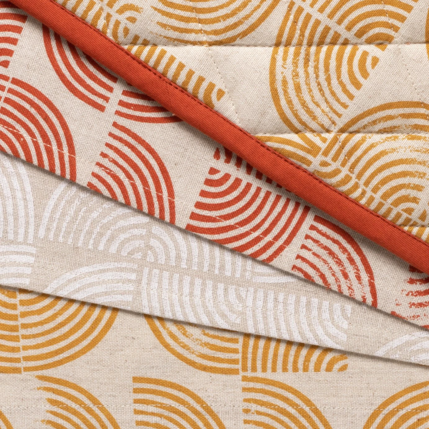 Habitat Block Print Textile Set 4 Habitat Block Print Textile Set - Image 4