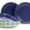 Habitat Abstract 4 Piece Stoneware Pasta Bowl