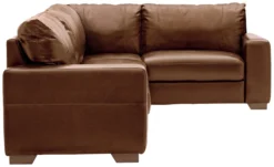 Habitat Eton Leather Left Hand Corner Sofa - Tan -Chic Household Items 1958278 R Z003A
