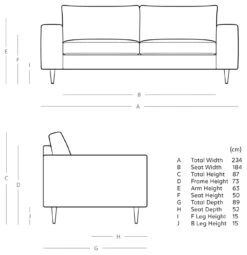 Swoon Evesham Velvet 3 Seater Sofa - Silver Grey -Chic Household Items 1970452 R E001