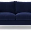 Swoon Evesham Velvet 2 Seater Sofa - Ink Blue