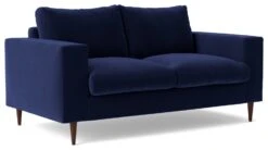 Swoon Evesham Velvet 2 Seater Sofa - Ink Blue -Chic Household Items 1971334 R Z003A