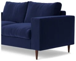 Swoon Evesham Velvet 2 Seater Sofa - Ink Blue -Chic Household Items 1971334 R Z005A