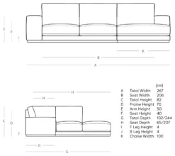 Swoon Denver Velvet Right Hand Corner Sofa - Biscuit -Chic Household Items 1972216 R E001