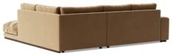 Swoon Denver Velvet Right Hand Corner Sofa - Biscuit -Chic Household Items 1972216 R Z005A