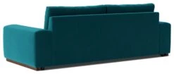 Swoon Denver Velvet 3 Seater Sofa- Kingfisher Blue -Chic Household Items 1972436 R Z004A