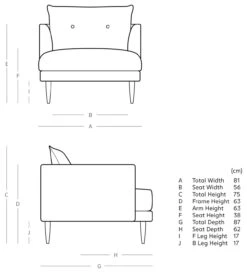 Swoon Kalmar Velvet Armchair - Ink Blue -Chic Household Items 1973071 R E001