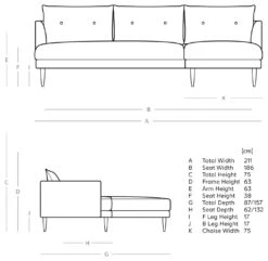 Swoon Kalmar Velvet Right Hand Corner Sofa - Silver Grey -Chic Household Items 1973239 R E001