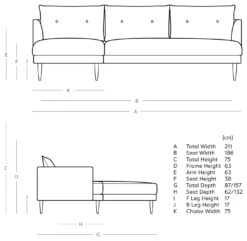 Swoon Kalmar Velvet Left Hand Corner Sofa - Fern Green -Chic Household Items 1973679 R E001