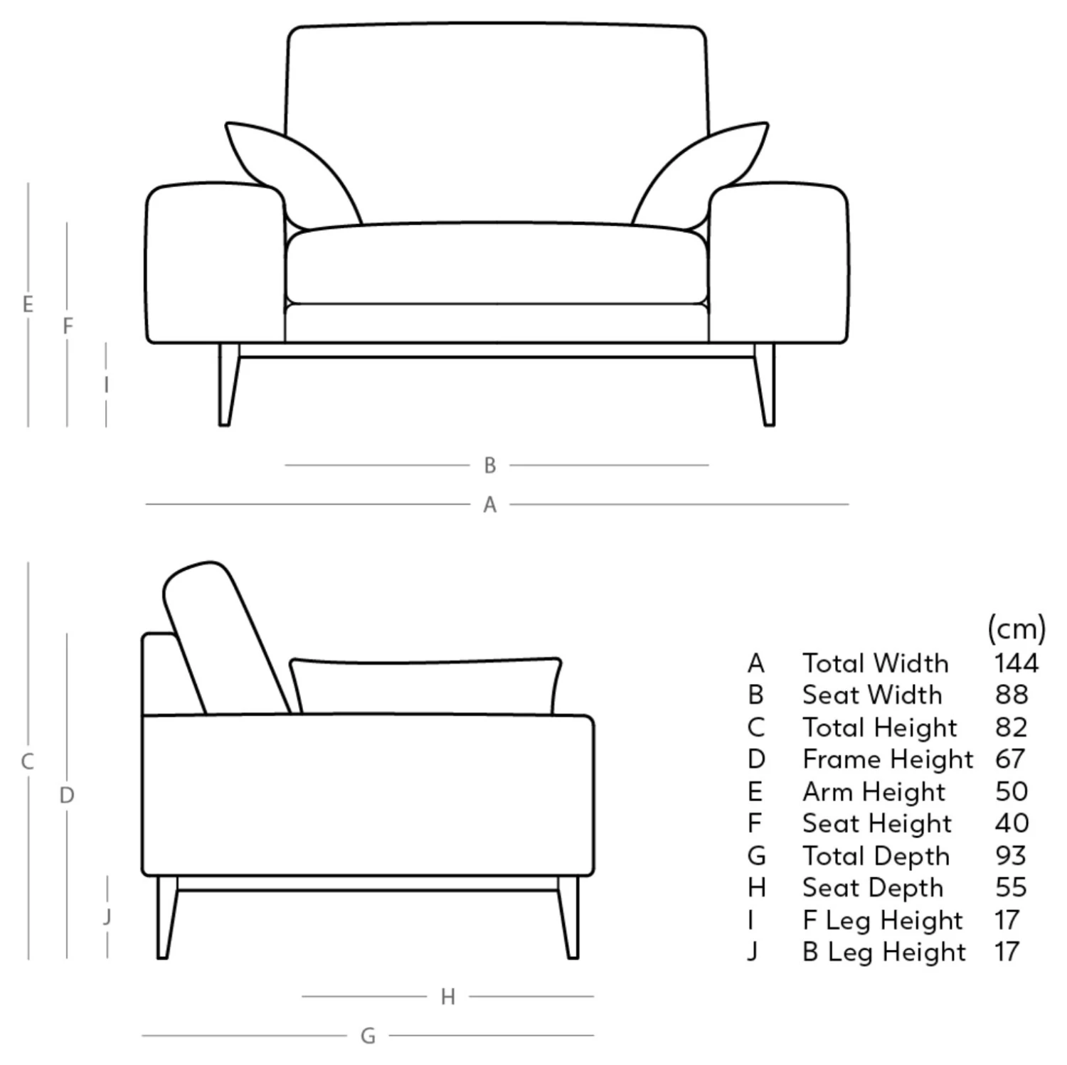 Swoon Tulum Velvet Cuddle Chair - Granite Grey 4 Swoon Tulum Velvet Cuddle Chair - Granite Grey - Image 4