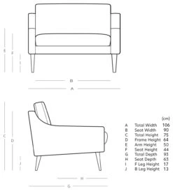 Swoon Turin Velvet Cuddle Chair - Ink Blue 10 Swoon Turin Velvet Cuddle Chair - Ink Blue -Chic Household Items 1991493 R E001
