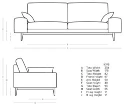 Swoon Tulum Velvet 3 Seater Sofa - Ink Blue 11 Swoon Tulum Velvet 3 Seater Sofa - Ink Blue -Chic Household Items 1992014 R E001