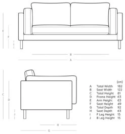 Swoon Munich Velvet 2 Seater Sofa- Kingfisher Blue 11 Swoon Munich Velvet 2 Seater Sofa- Kingfisher Blue -Chic Household Items 1992210 R E001