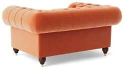 Swoon Winston Velvet Cuddle Chair - Burnt Orange 12 Swoon Winston Velvet Cuddle Chair - Burnt Orange -Chic Household Items 1993068 R Z004A