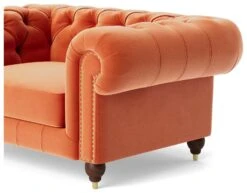 Swoon Winston Velvet Cuddle Chair - Burnt Orange 13 Swoon Winston Velvet Cuddle Chair - Burnt Orange -Chic Household Items 1993068 R Z005A