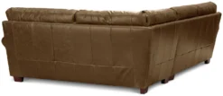 Habitat Salisbury Leather Left Hand Corner Sofa - Tan -Chic Household Items 1995183 R Z004A