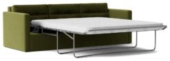 Swoon Berlin Velvet 3 Seater Sofa Bed - Fern Green -Chic Household Items 1996326 R Z002A