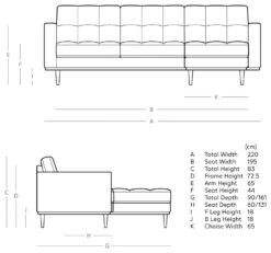 Swoon Berlin Velvet Right Hand Corner Sofa- Kingfisher Blue -Chic Household Items 1997325 R E001