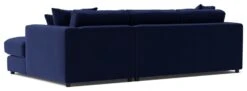 Swoon Althaea Velvet Right Hand Corner Sofa - Ink Blue 13 Swoon Althaea Velvet Right Hand Corner Sofa - Ink Blue -Chic Household Items 1998458 R Z005A