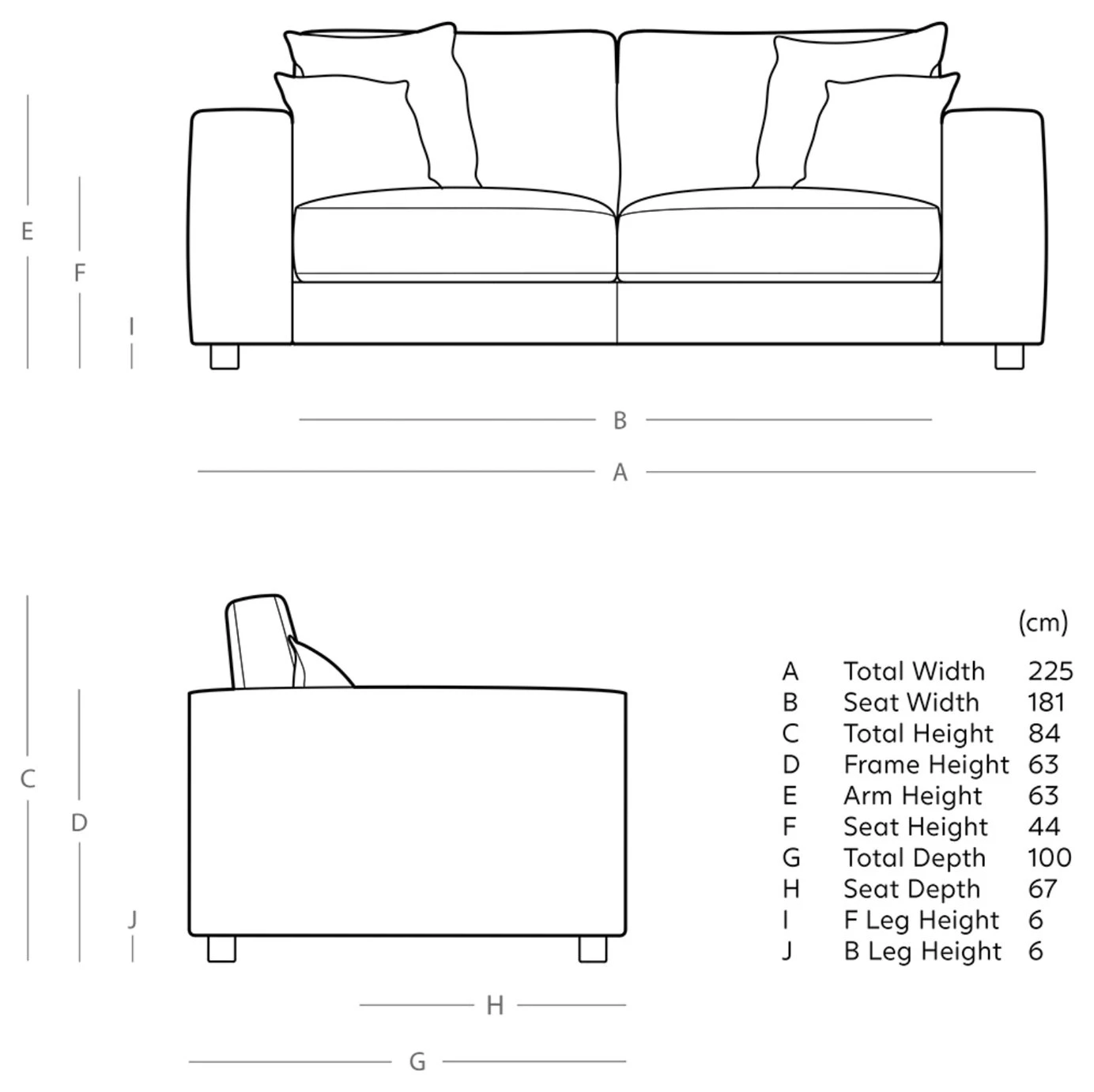 Swoon Althaea Velvet 3 Seater Sofa - Burnt Orange 4 Swoon Althaea Velvet 3 Seater Sofa - Burnt Orange - Image 4