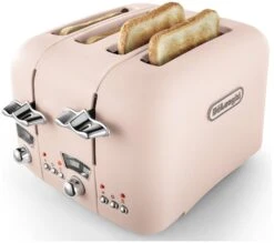 De'Longhi CT04.PK Argento Flora 4 Slice Toaster - Pink 8 De'Longhi CT04.PK Argento Flora 4 Slice Toaster - Pink -Chic Household Items 1998795 R Z002A