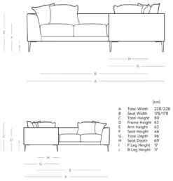 Swoon Alena Velvet 5 Seater Corner Sofa - Fern Green -Chic Household Items 1999471 R E001