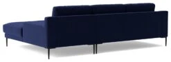 Swoon Almera Velvet Right Hand Corner Sofa - Ink Blue -Chic Household Items 2000084 R Z004A