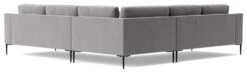 Swoon Almera Velvet 5 Seater Corner Sofa - Silver Grey 13 Swoon Almera Velvet 5 Seater Corner Sofa - Silver Grey -Chic Household Items 2000778 R Z005A