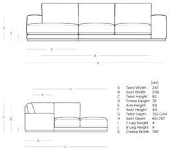 Swoon Denver Velvet Left Hand Corner Sofa - Taupe -Chic Household Items 2003713 R E001