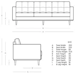 Swoon Berlin Velvet 4 Seater Sofa - Burnt Orange -Chic Household Items 2004592 R E001