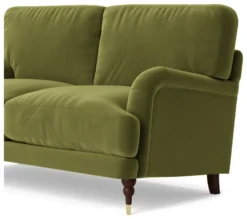 Swoon Charlbury Velvet 2 Seater Sofa - Fern Green -Chic Household Items 2005254 R Z004A