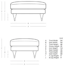 Swoon Charlbury Velvet Ottoman Footstool - Taupe -Chic Household Items 2006198 R E001