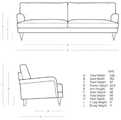 Swoon Charlbury Velvet 3 Seater Sofa - Fern Green 11 Swoon Charlbury Velvet 3 Seater Sofa - Fern Green -Chic Household Items 2006473 R E001