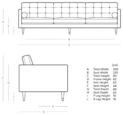 Swoon Porto Velvet 4 Seater Sofa - Taupe 11 Swoon Porto Velvet 4 Seater Sofa - Taupe -Chic Household Items 2008158 R E001