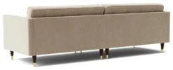 Swoon Porto Velvet 4 Seater Sofa - Taupe 14 Swoon Porto Velvet 4 Seater Sofa - Taupe -Chic Household Items 2008158 R Z005A
