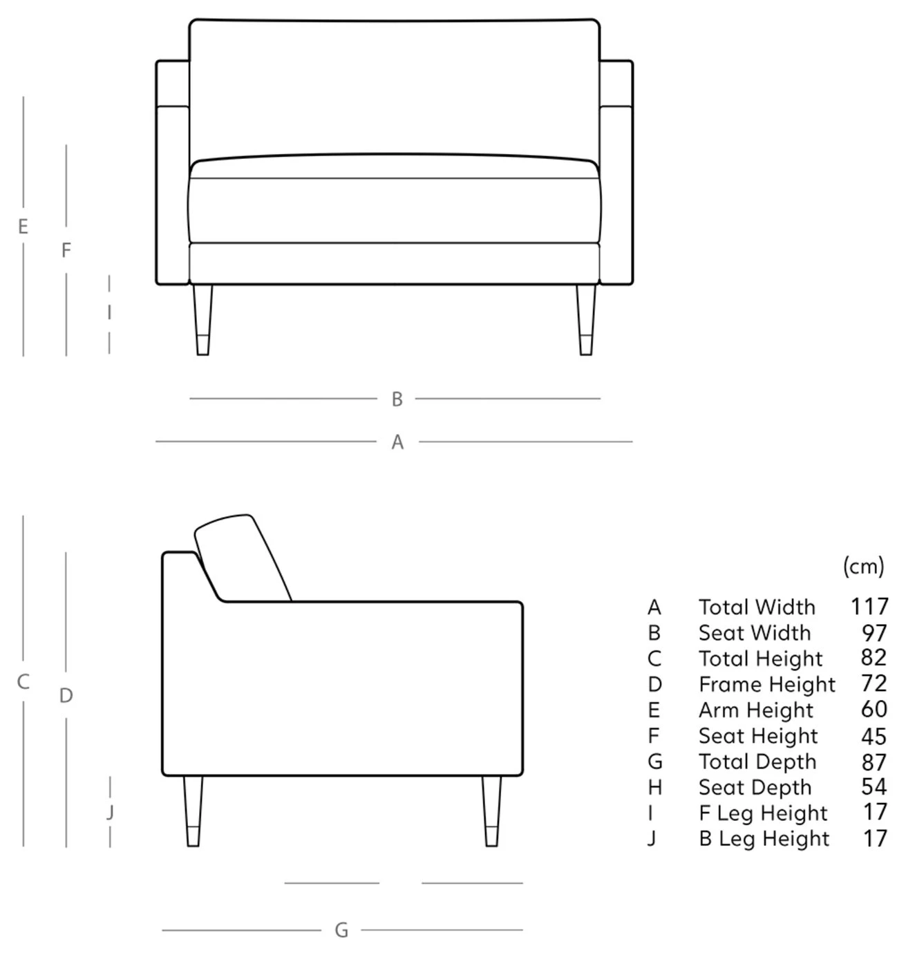 Swoon Rieti Velvet Cuddle Chair - Burnt Orange 4 Swoon Rieti Velvet Cuddle Chair - Burnt Orange - Image 4