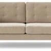 Swoon Porto Velvet 2 Seater Sofa - Taupe
