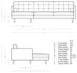 Swoon Porto Velvet Left Hand Corner Sofa - Silver Grey 11 Swoon Porto Velvet Left Hand Corner Sofa - Silver Grey -Chic Household Items 2012931 R E001