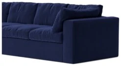 Swoon Seattle Velvet 4 Seater Sofa - Ink Blue -Chic Household Items 2013428 R Z004A